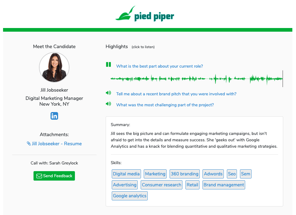 interview technology