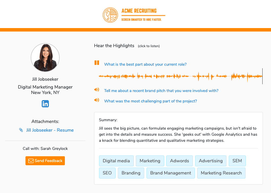 interview technology