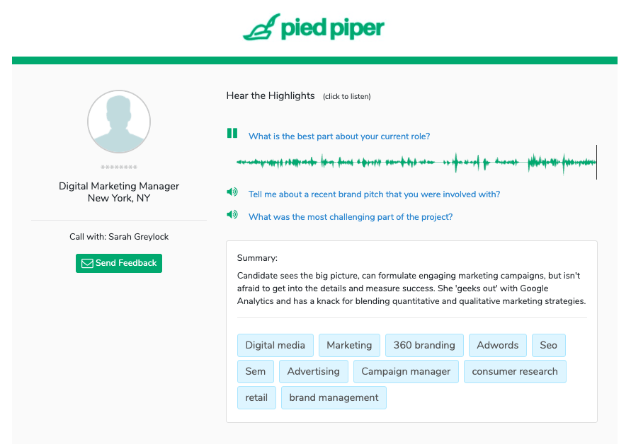 interview technology